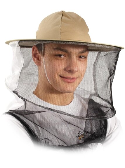 Bitininko kepurė BEE-HAT65 BE Bitininko kepurė BEE-HAT65 BE