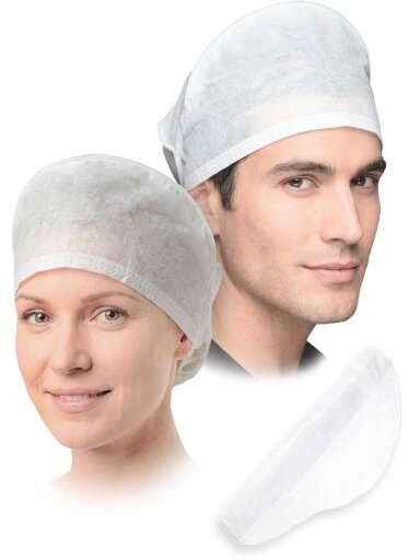 Kepurė vienkartinė CZE-ELASTIC W