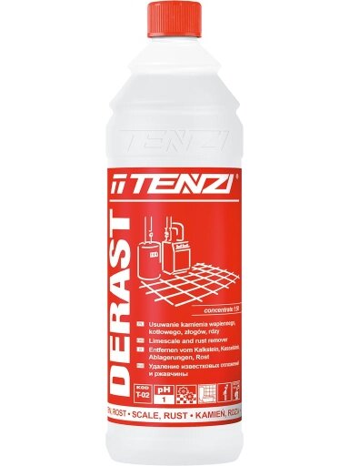 Kalkių ir rūdžių šalinimo priemonė TZ-DERAST
