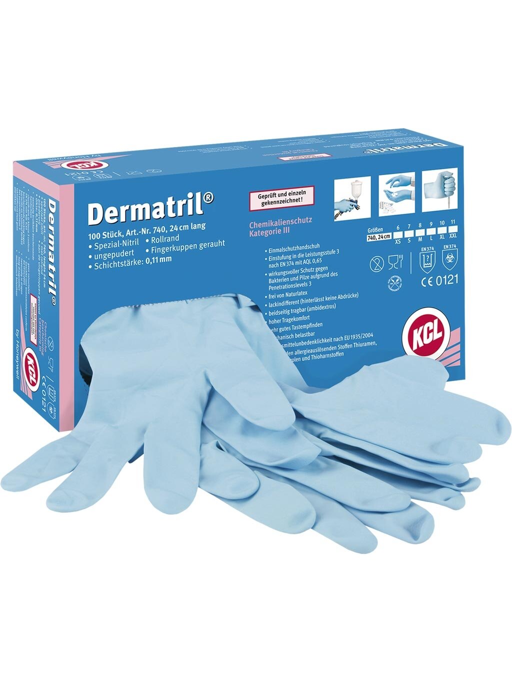 Pirštinės KCL-DERMA740 N Pirštinės KCL-DERMA740 N