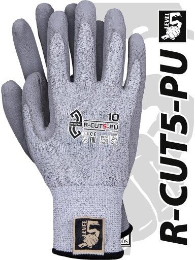Pirštinės R-CUT5-PU BWS