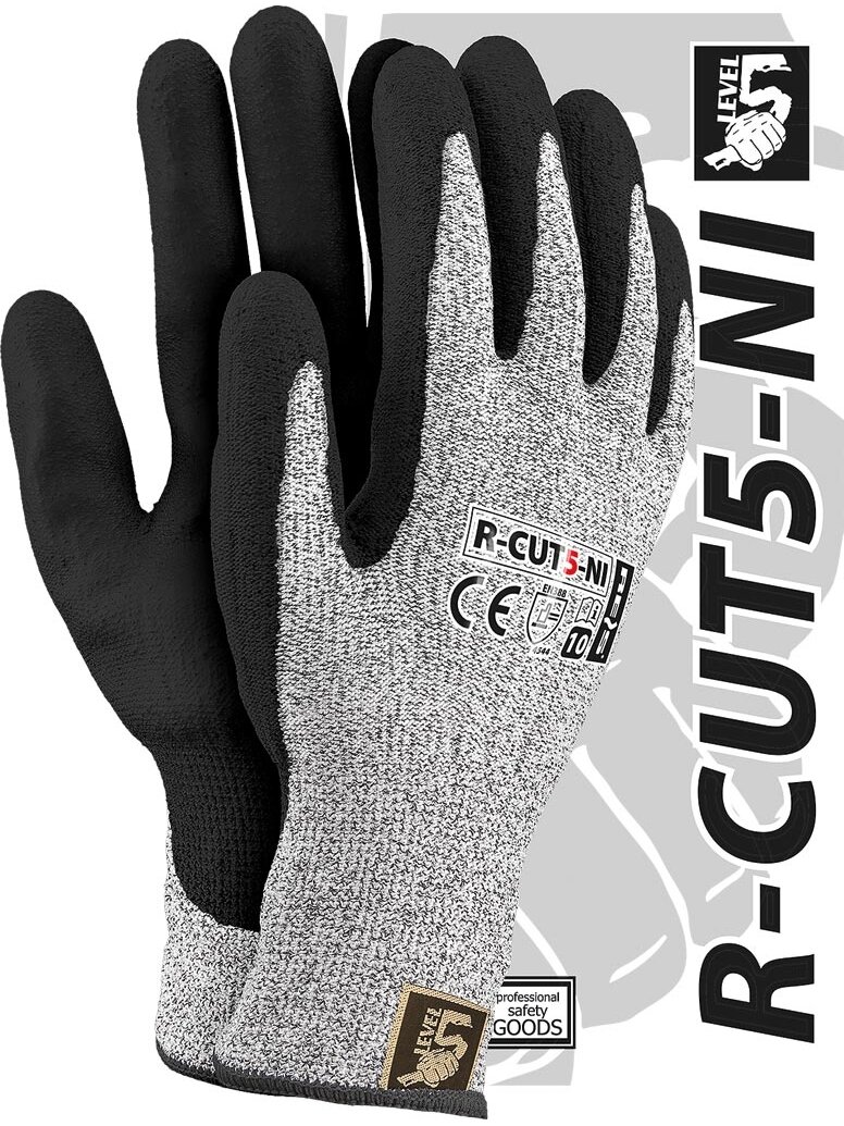 Pirštinės R-CUT5-NI BWB Pirštinės R-CUT5-NI BWB