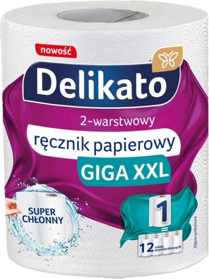 Popieriniai rankšluosčiai DELIKATO-REC500 Popieriniai rankšluosčiai DELIKATO-REC500