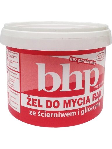 Rankų plovimo pasta BHP-PAS500-ZEL