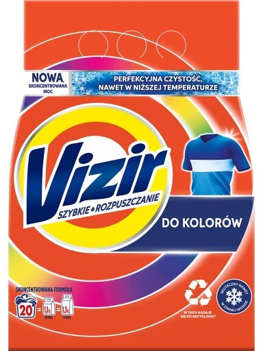 Skalbimo milteliai VIZIR-PR1-1COL