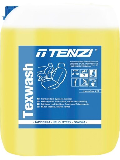 Tekstilės valymo ir plovimo priemonė  TZ-TEXWASH