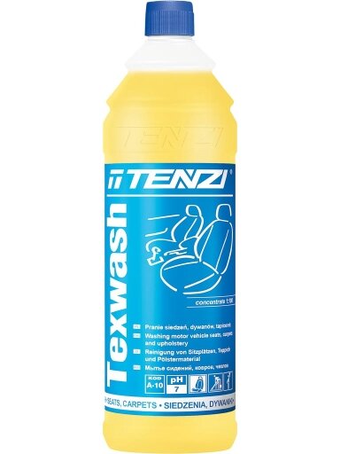 Tekstilės valymo ir plovimo priemonė  TZ-TEXWASH