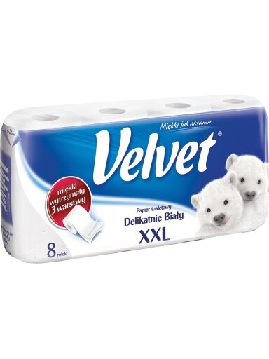 Tualetinis popierius VELVET-PAP
