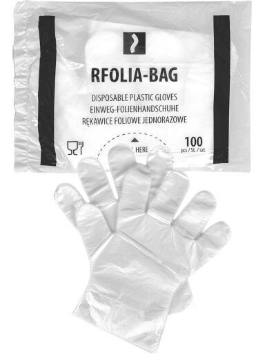 Vienkartinės pirštinės RFOLIA-BAG T