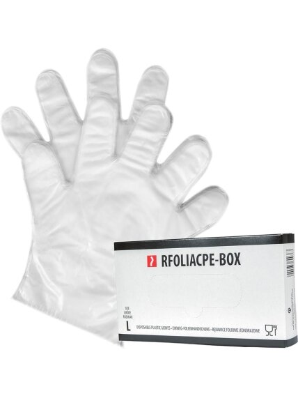 Vienkartinės pirštinės RFOLIACPE-BOX T Vienkartinės pirštinės RFOLIACPE-BOX T