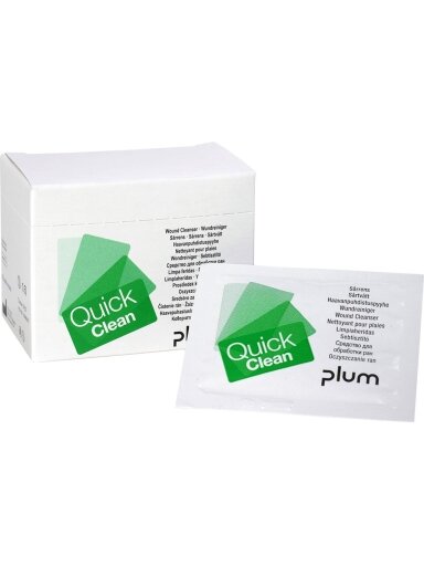Žaizdų valymo servetėlės PLQUICKCLEAN